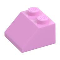 Brick Sloped 45° 2 x 2 em Rosa vivo