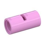 Technic Pin Connector Round [Slotted] em Rosa vivo