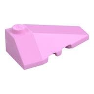 Brick Wedged, Sloped 4 x 2 Triple Right em Rosa vivo