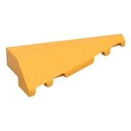 Brick Wedged, Sloped 2 x 5 Right em Laranja vivo claro