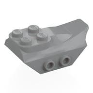 Brick Special 2 x 5 with Slope, Studs on Side em Cinza azulado claro