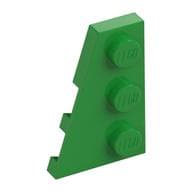 Wedge Plate 3 x 2 Left em Verde vivo
