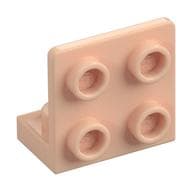 Bracket 1 x 2 - 2 x 2 Inverted em Nougat claro