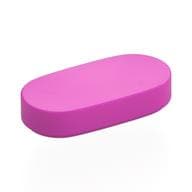 Tile Round 1 x 2 em Rosa escuro