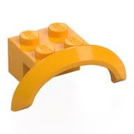 Wheel Arch, Mudguard 4 x 2 1/2 x 1 em Laranja vivo claro
