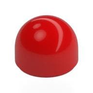 Dome 1 x 1 x 2/3 em Vermelho