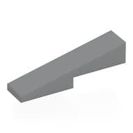 Brick Sloped 1 x 4 with 1 x 2 Cutout em Cinza azulado claro