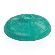 Hat Conical Asian with Raised Center em Turquesa escuro