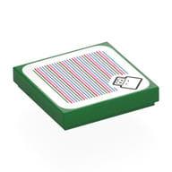 Tile 2 x 2 with Koopa Troopa and Barcode Print (Sticker)