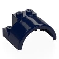 Wheel Arch 4 x 3 x 1 2/3 em Azul escuro