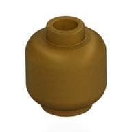 Minifig Head [Plain] [Vented Stud - Center Hole]