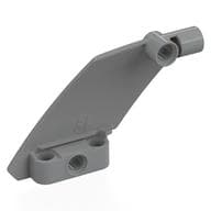 Technic Panel Curved 5 x 7 Parallelogram Left em Cinza azulado claro