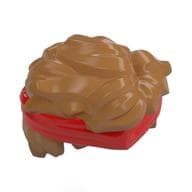 Hair Ruffled with Red Headband Pattern