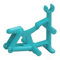 Bicycle Frame, Clip for Handle Bars em Celeste médio