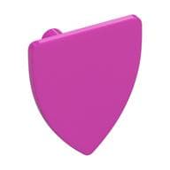 Shield Triangular em Rosa escuro