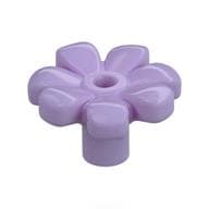 Plant, Flower, Minifig Accessory with 7 Thick Petals and Pin, Center Ring em Lavanda