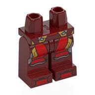 Hips and Dark Red Legs with Iron Man Mark 46 Suit Print