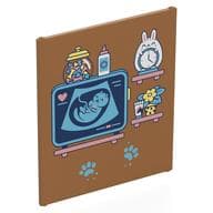 Glass for Frame 1 x 6 x 6 with Shelves, Sonogram, Bunny Clock, Jars, Flowers Print