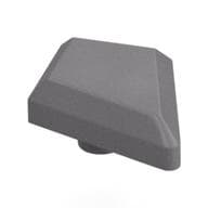 Tile Special 1 x 2 Diamond Plain em Prata fosco
