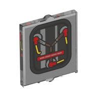 Glass for Window 1 x 2 x 2 Flat with Flux Capacitor Print