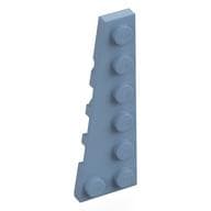 Wedge Plate 6 x 2 Left em Azul areia