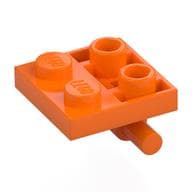 Plate Special 2 x 2 with Horizontal T-Bar Underneath em Laranja