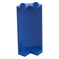 Cylinder Quarter 2 x 2 x 5 (Wall) em Azul