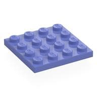 Plate 4 x 4 em Violeta azul