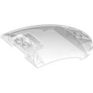 Windscreen 6 x 8 x 2 Curved em Transparente