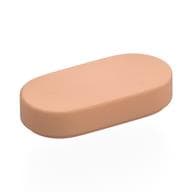Tile Round 1 x 2 em Nougat