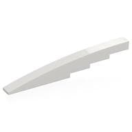 Brick Curved 1 x 12 x 1 2/3 with Cutouts em Branco
