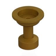 Equipment Ice Cream Sundae Glass em Dourado perolado