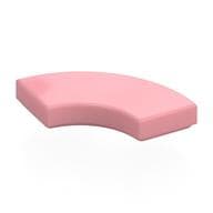 Tile 2 x 2 Curved, Macaroni em Rosa quente