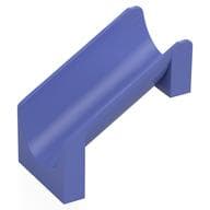 Slide Straight 4 x 6 x 6 em Violeta azul