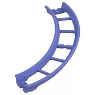 Vehicle Track, Roller Coaster, Curve Ramp 13 x 13 x 3 em Violeta azul