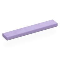 Tile 1 x 6 with Groove em Lavanda