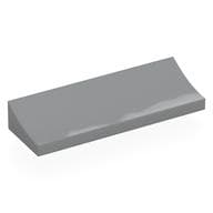 Brick Curved 2 x 6 Inverted em Cinza azulado claro