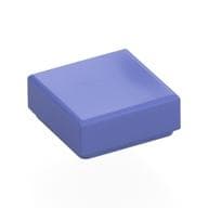 Tile 1 x 1 with Groove em Violeta azul