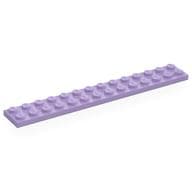 Plate 2 x 14 em Lavanda