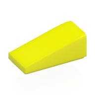 Brick Sloped 18° 2 x 1 x 2/3 em Amarelo vibrante