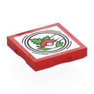 Tile Special 2 x 2 with SMART Tag with Leaves, Grass, and Pokeball Print