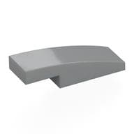 Brick Curved 3 x 1 x 2/3 em Cinza azulado claro