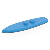 Sports Surfboard Standard em Celeste escuro