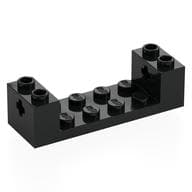 Brick Special 2 x 6 x 1 1/3 with Axle Holes and 2 x 4 Recessed, Ridges at Underside