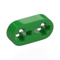 Technic Beam 1 x 2 Thin em Verde vivo