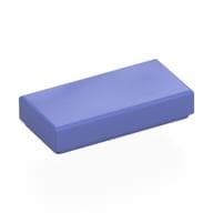 Tile 1 x 2 with Groove em Violeta azul