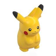Creature, Pikachu with Black Eyes, Ear Tips, Red Cheeks Print