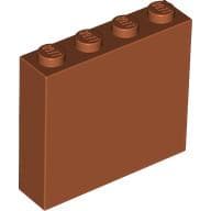 Brick 1 x 4 x 3 em Laranja escuro