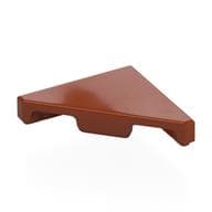Tile 45° Cut 2 x 2 (Triangle) em Laranja escuro