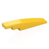 Brick Curved 1 x 6 em Amarelo